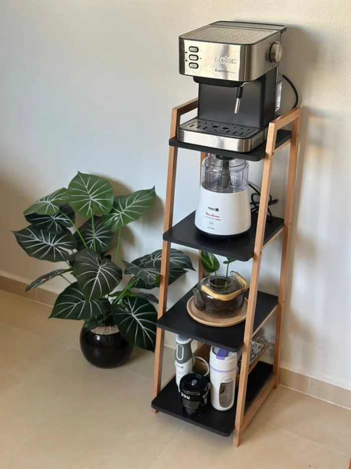 Étagère en bois hêtre 1m - Image 1