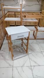 Chariot de légumes en bois hêtre سلة الخضروات بالخشب الزان